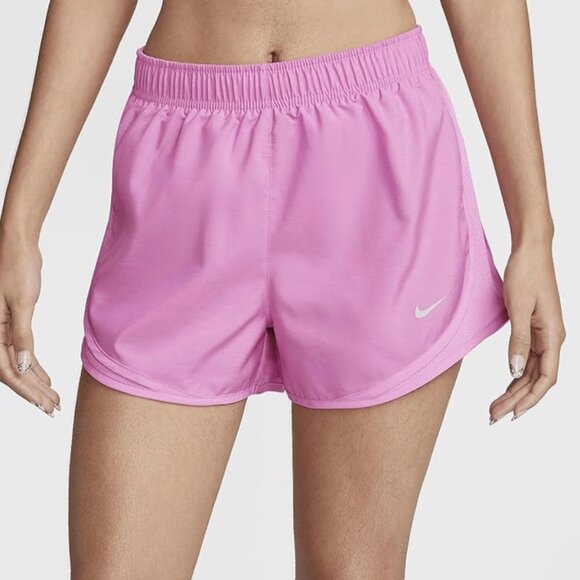 Nike Tempo Women's Brief-Lined Running Shorts Playful Pink - Picture 2 of 4